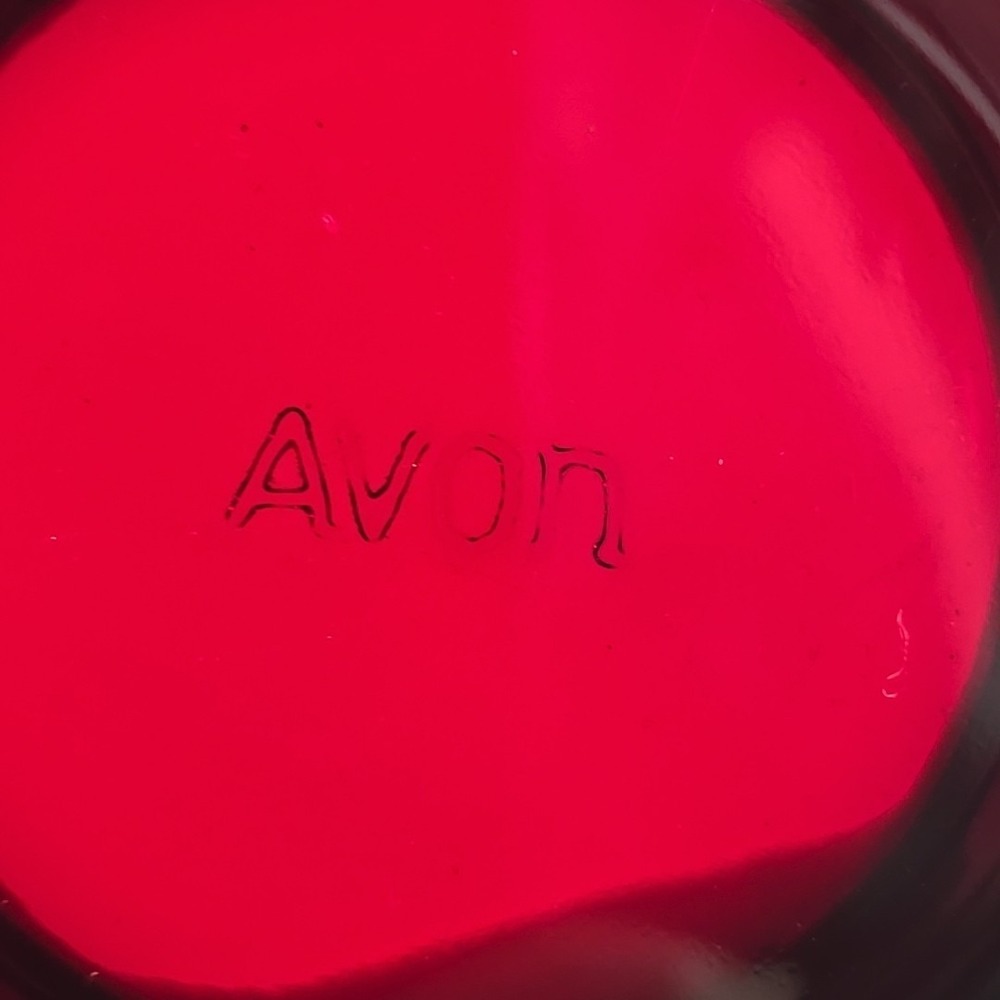 Avon‎ Ruby Red 1876 Cape Cod Collection Dessert Bowl 5" - Picture 6 of 12